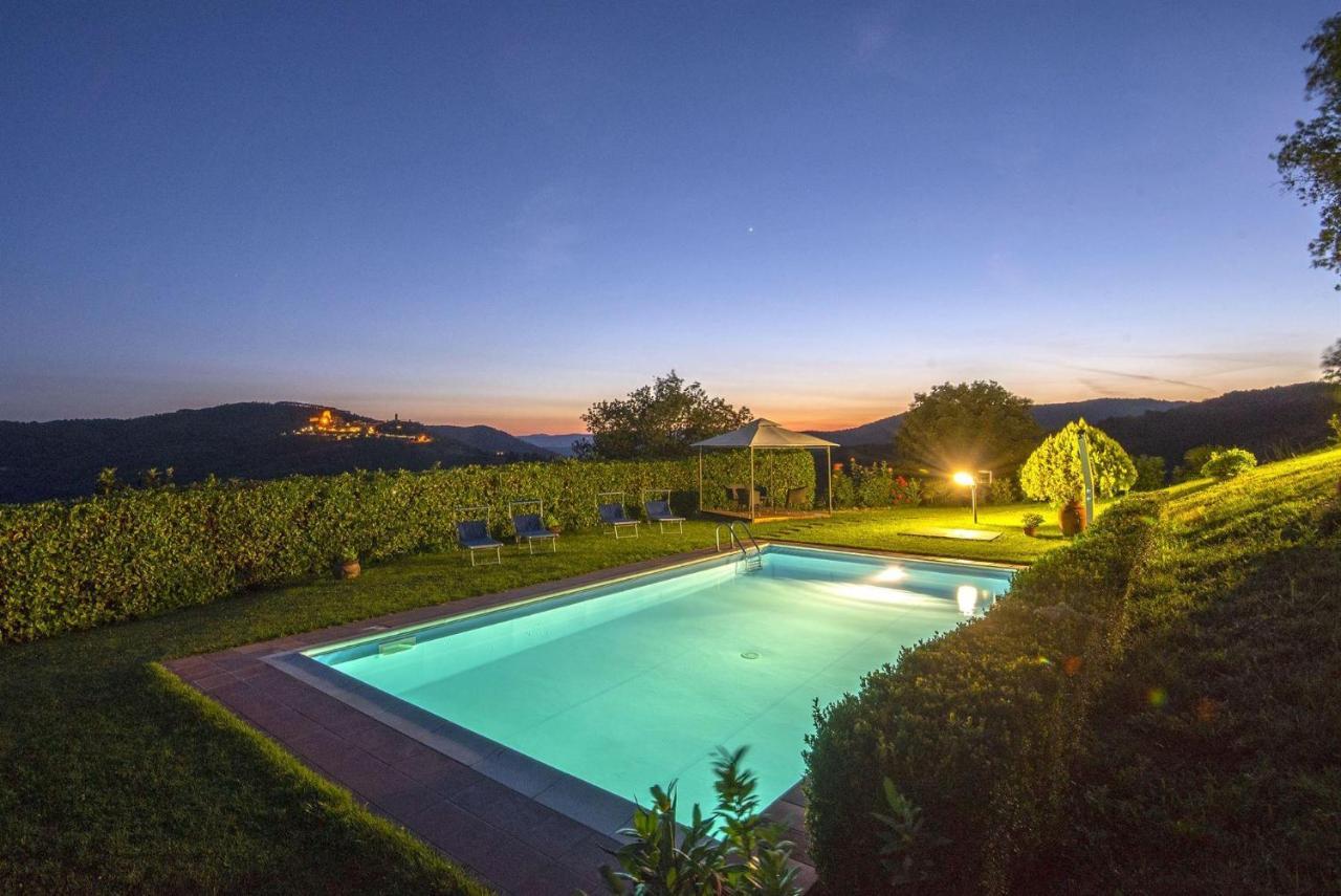Villa Il Sole Civitella in Val di Chiana Kültér fotó